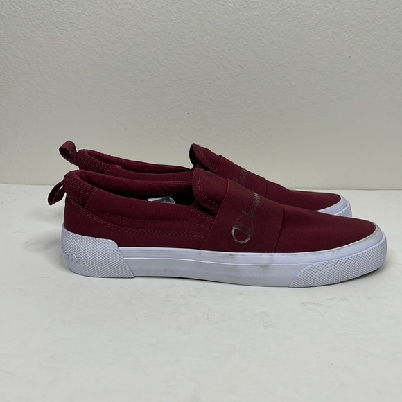 Champion Rally Slip On Athletic Shoes‎ sz 8.5 Red - Picture 2 of 8